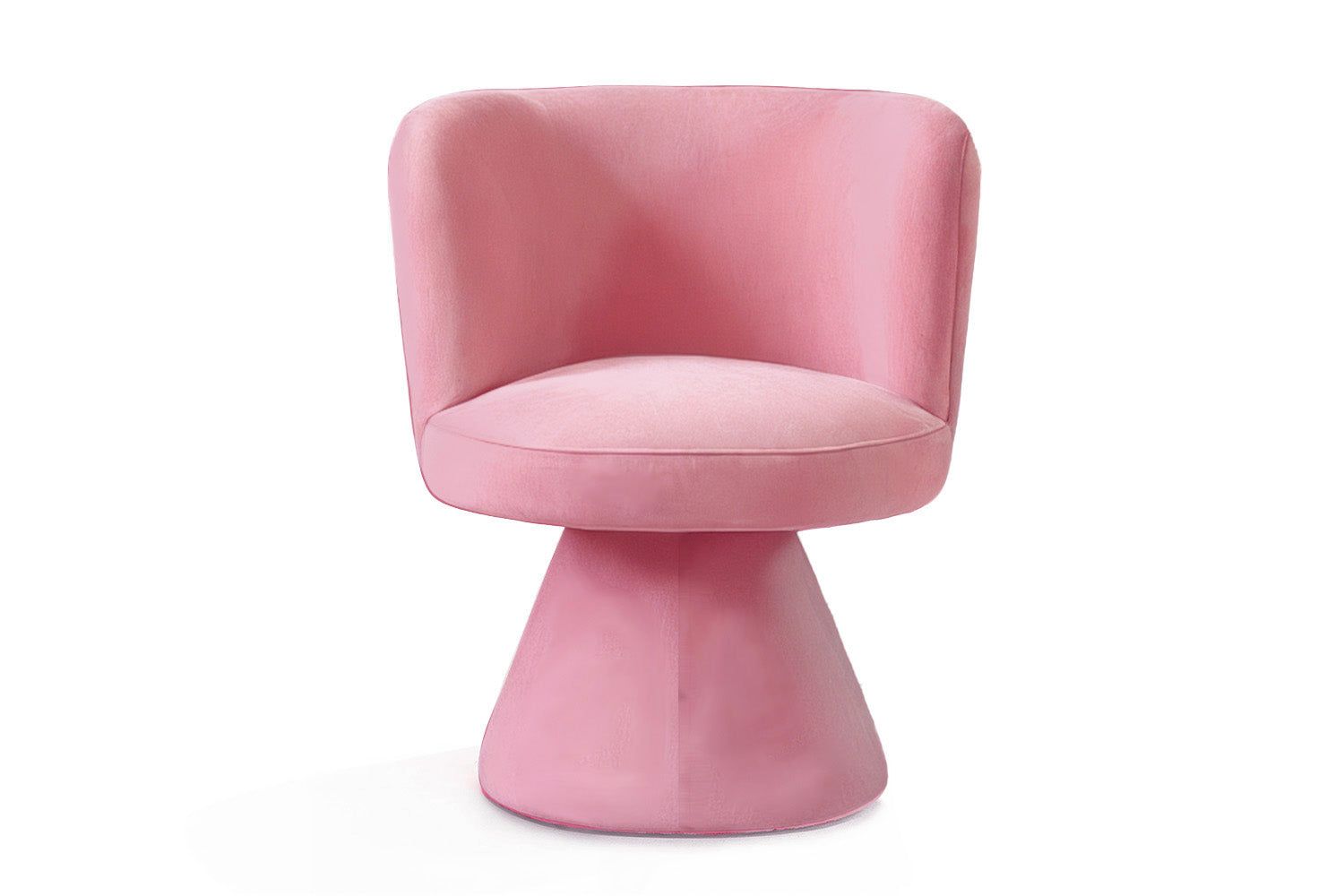 Coraje Dining Chair Pink Velvet by Moanne