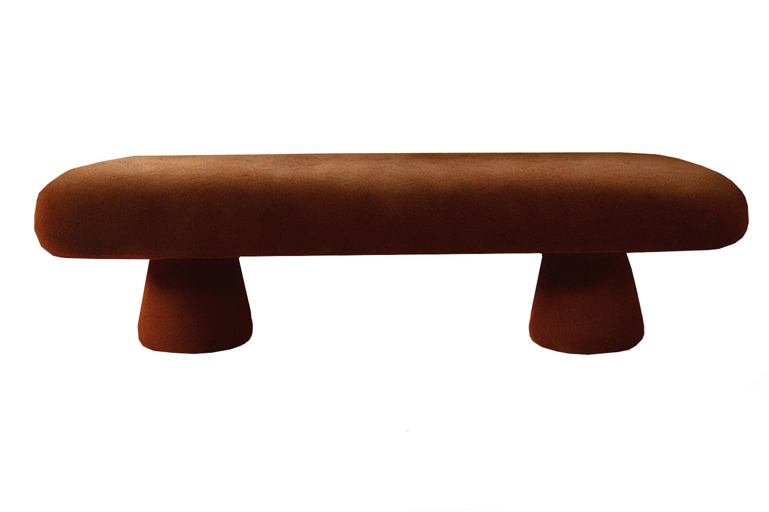 Éxtasis Bench Brown Velvet by Moanne