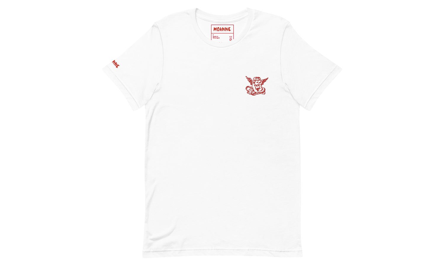 Querubín Unisex T-Shirt Embroidered by Moanne
