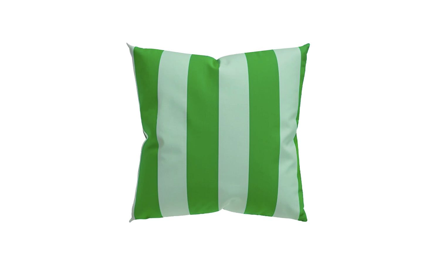 Trama Cushion Green/Aquamarine Striped by Moanne