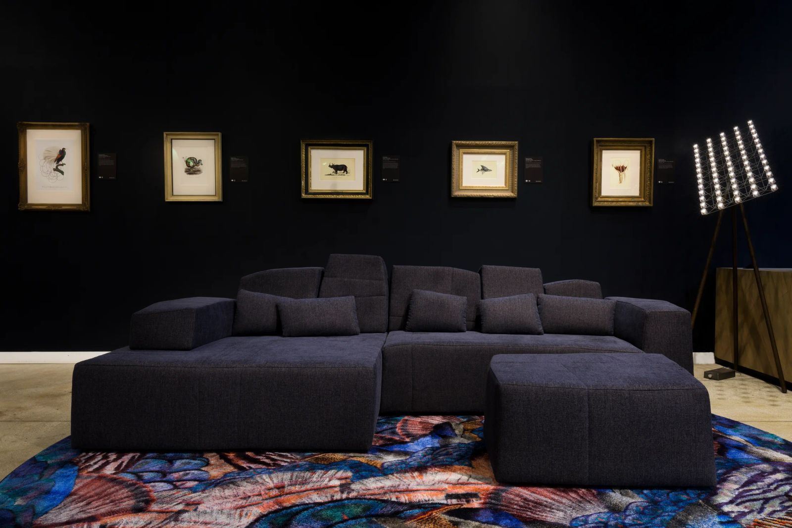 Calligraphy Bird Carpet  by Moooi