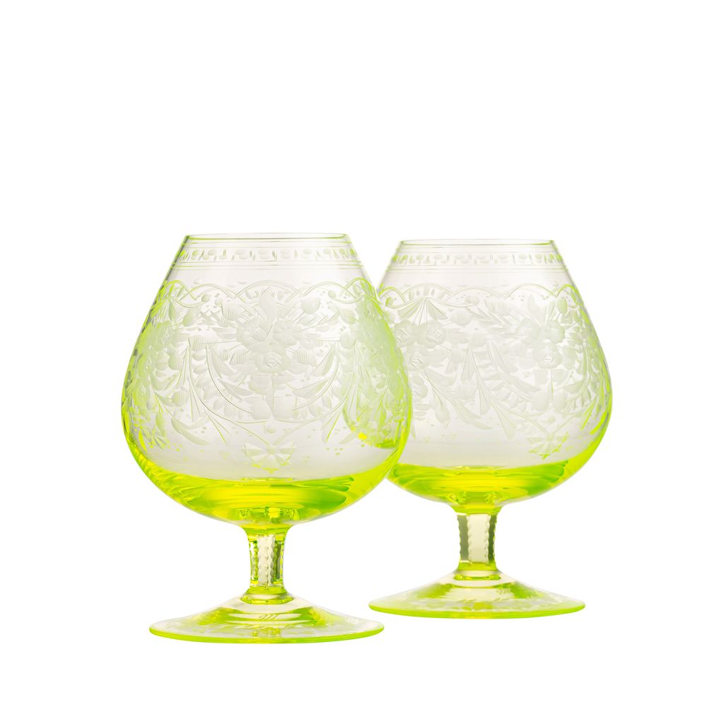 Maharani sklenice, 600 ml, sada 2 kusů, uran by Moser