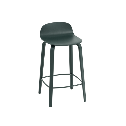 Visu Counter Stool Wood Base - 65 cm / 25.6" by Muuto