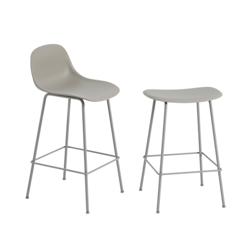 Fiber Bar Stool Tube Base - 75 cm / 29.5" by Muuto