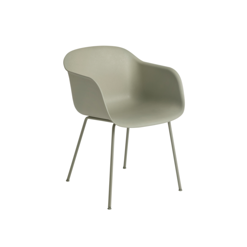 Fiber Armchair Tube Base by Muuto