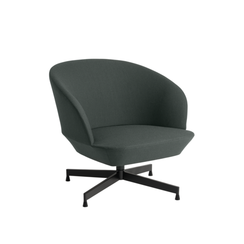 Oslo Lounge Chair Swivel Base by Muuto