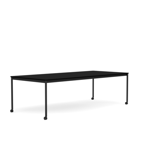 Base Table With Castors by Muuto
