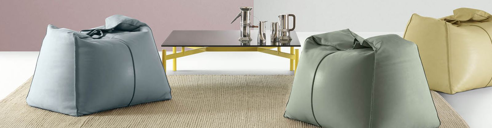 Panche & Pouf by My Home Collection