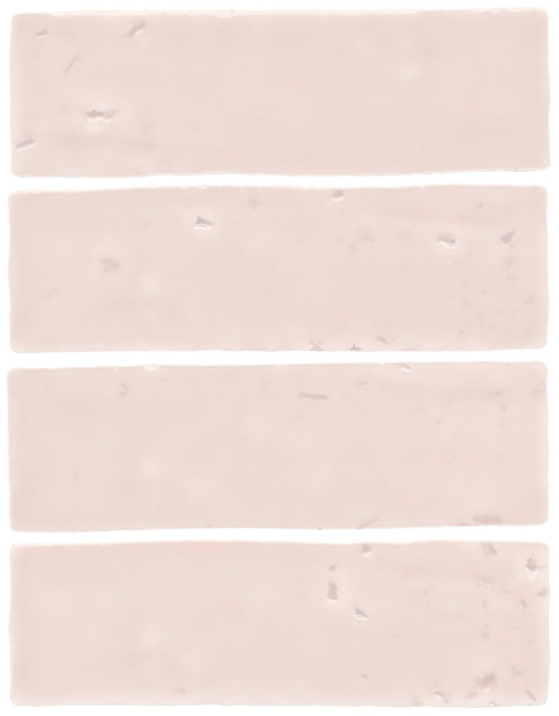 Laurel Clay Soft Pink by Nanda Tiles