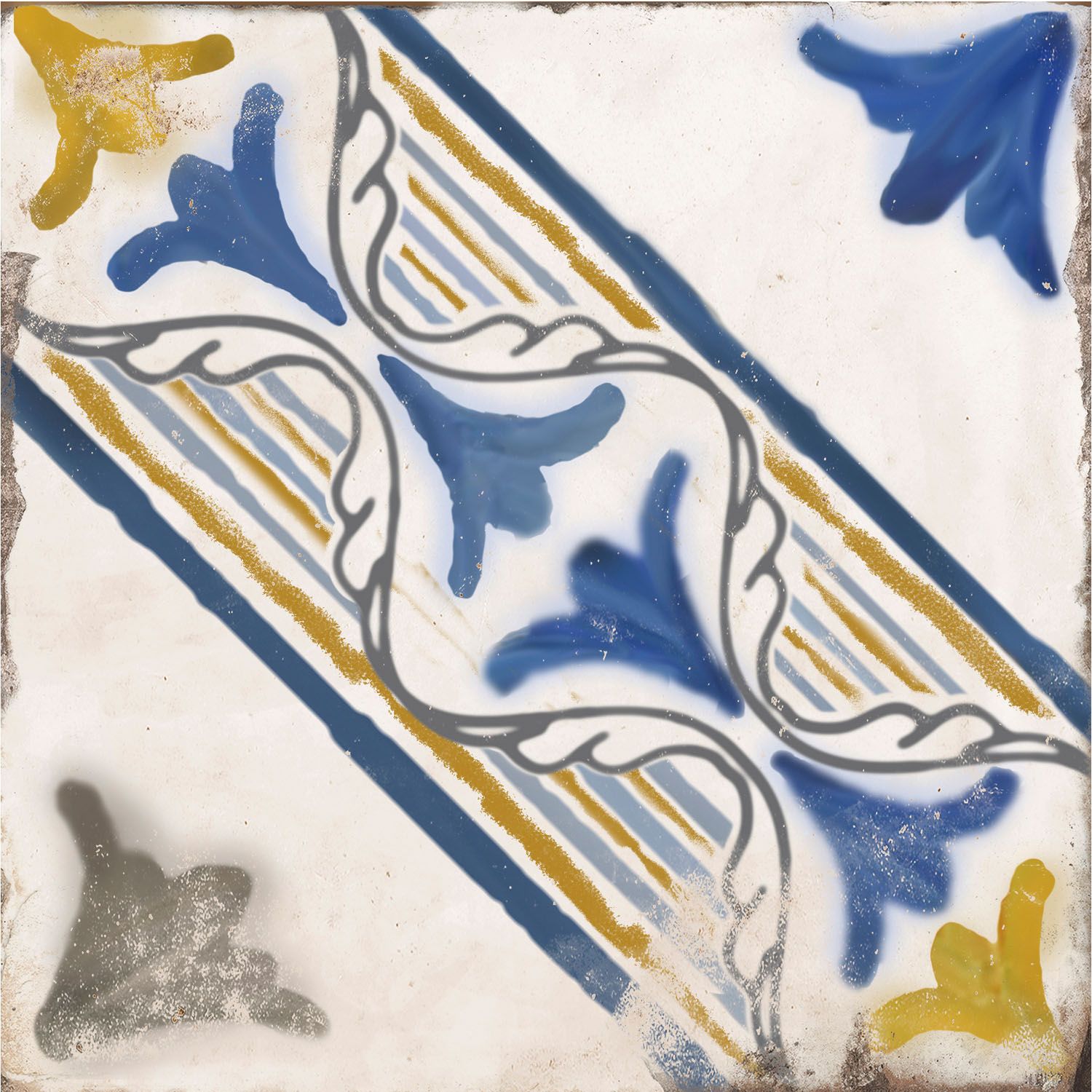 Magnolia Lina by Nanda Tiles