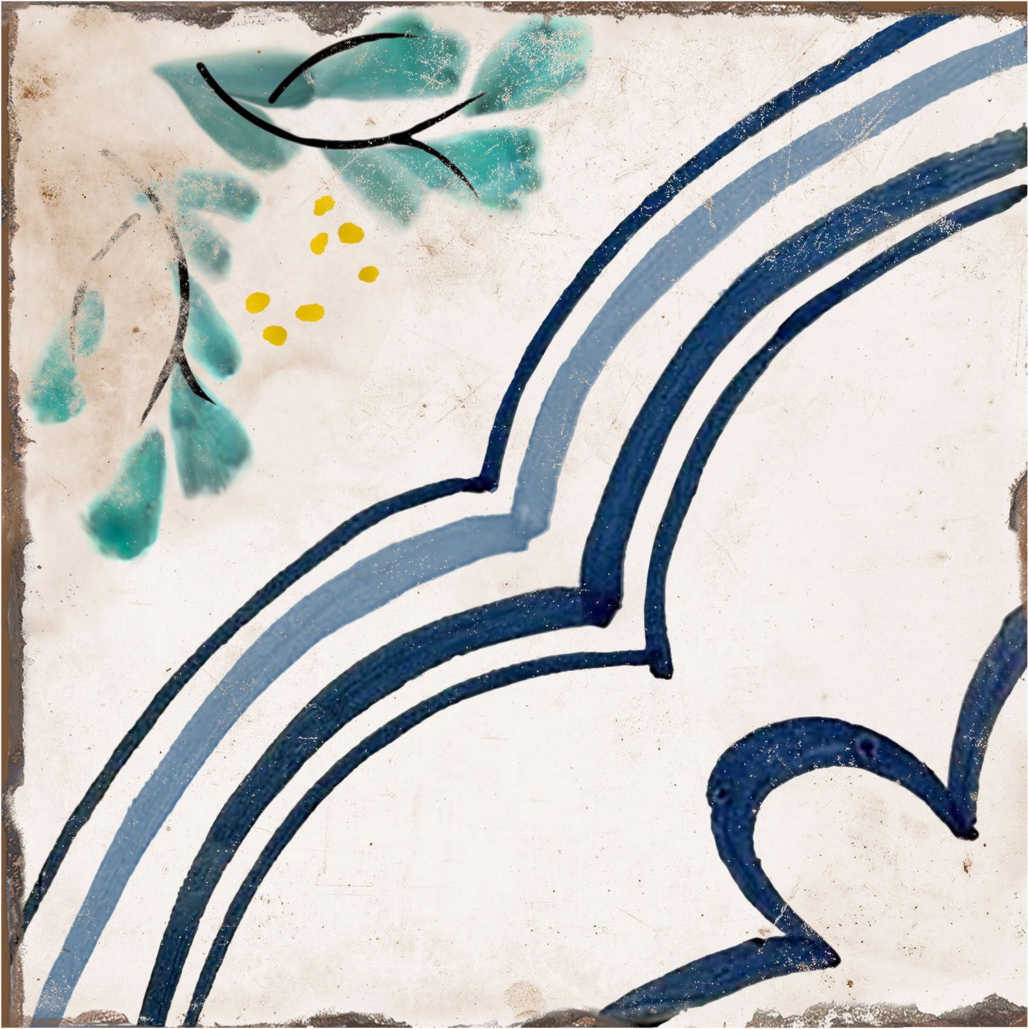 Magnolia Marcela by Nanda Tiles