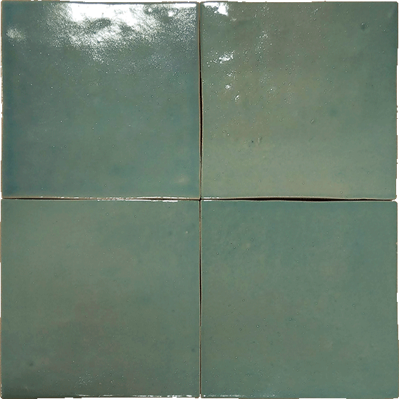 Manara Clay Tamir Turquesa by Nanda Tiles