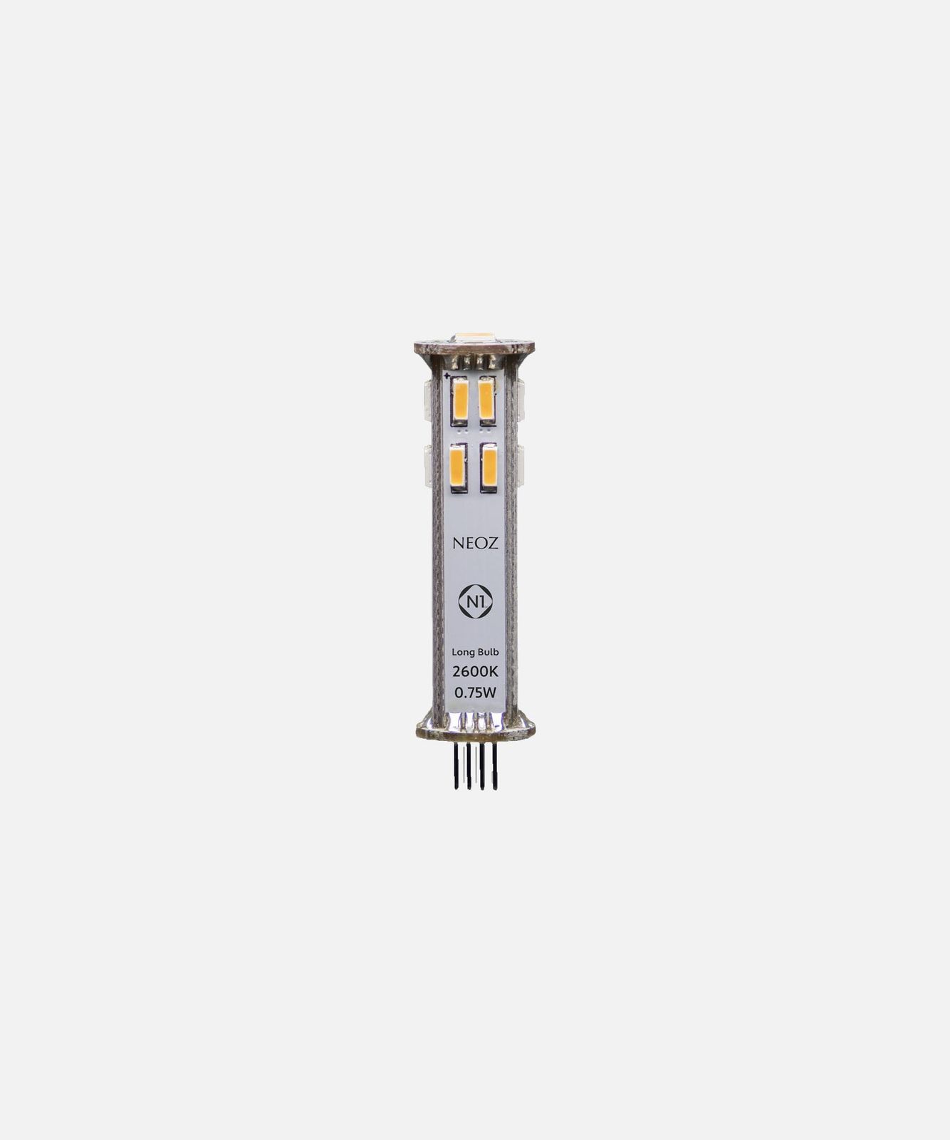 N1 Long LED Components | 0.75W Cordless Lamp Spare Parts by NEOZ Lighting