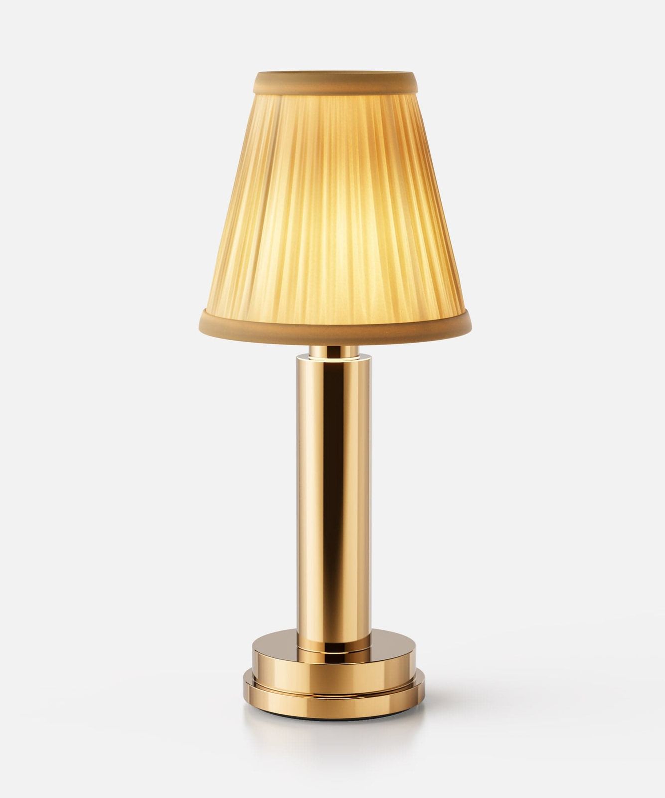 Victoria 18K Gold Lamp | Ultra-Luxury Cordless Table Lighting by NEOZ Lighting