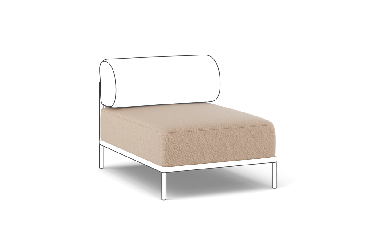 Noah Sofa - Stoffbezug Sitzmodul 70 by Noah Living