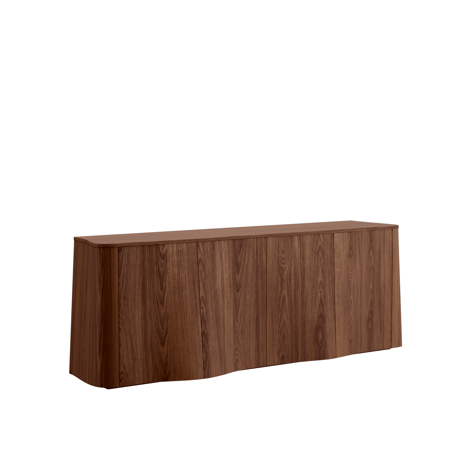 Cortina Line Sideboard, American Walnut — NORD ARIN by Nordarin Prod Com
