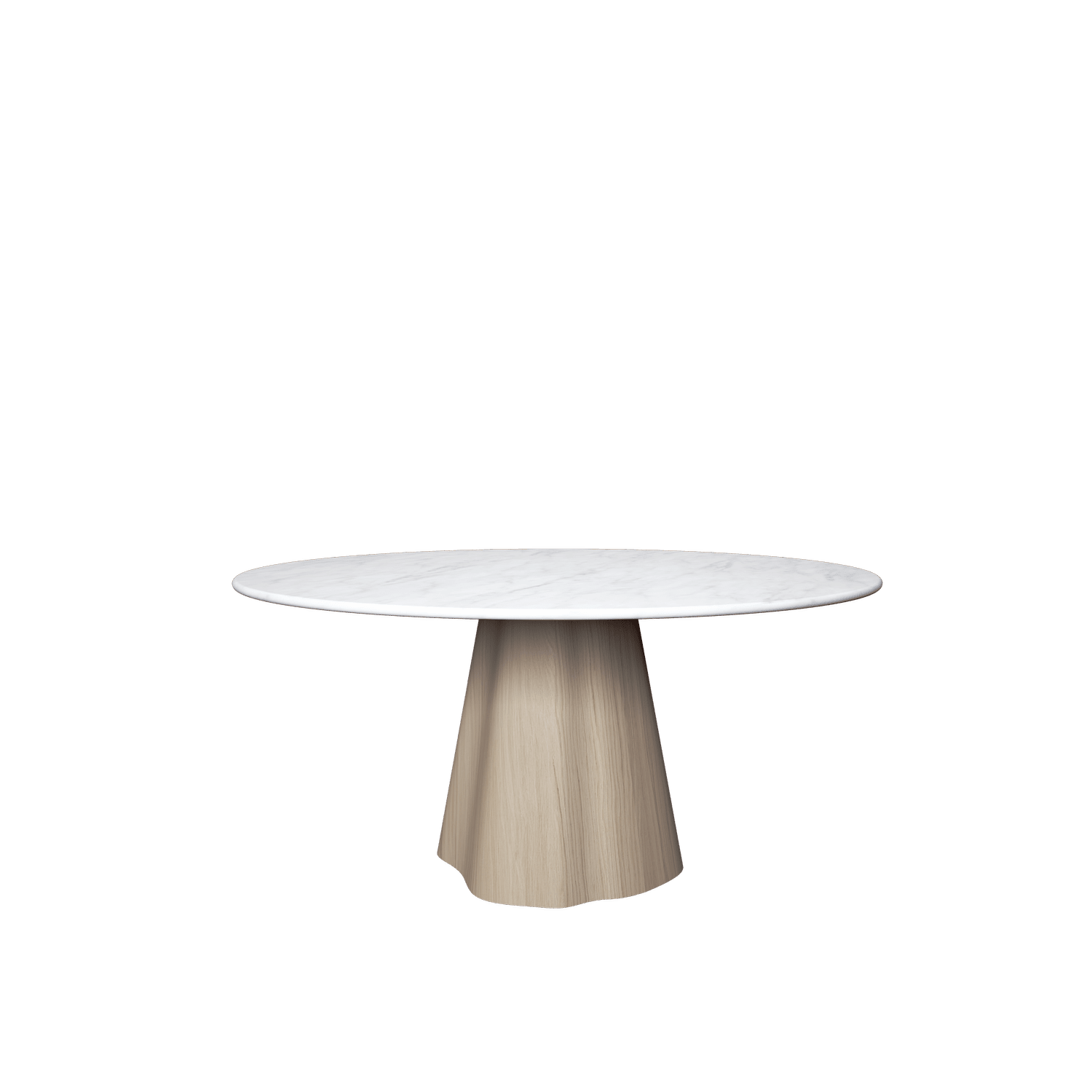 Marilyn Round Dining Table, Oak & Ceramic — NORD ARIN by Nordarin Prod Com