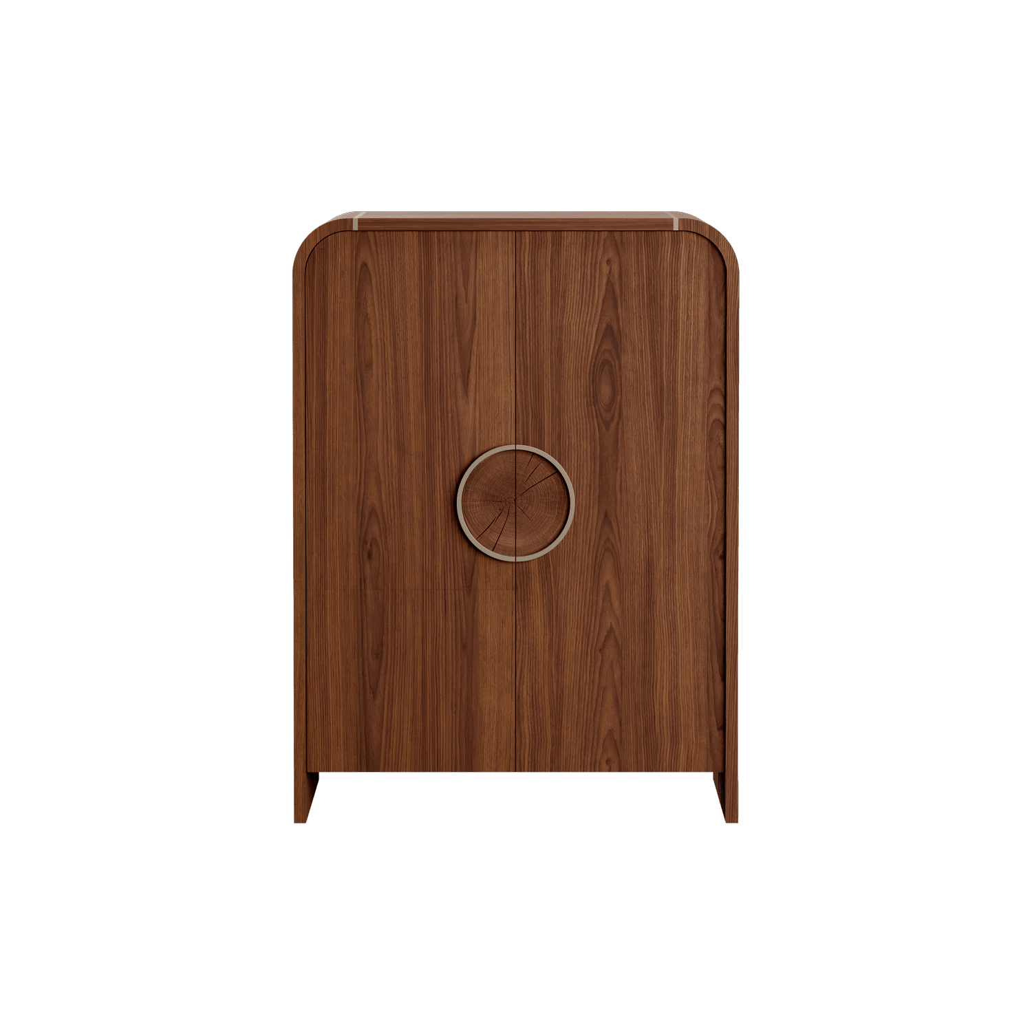 Milano Highboard, American Walnut — NORD ARIN by Nordarin Prod Com