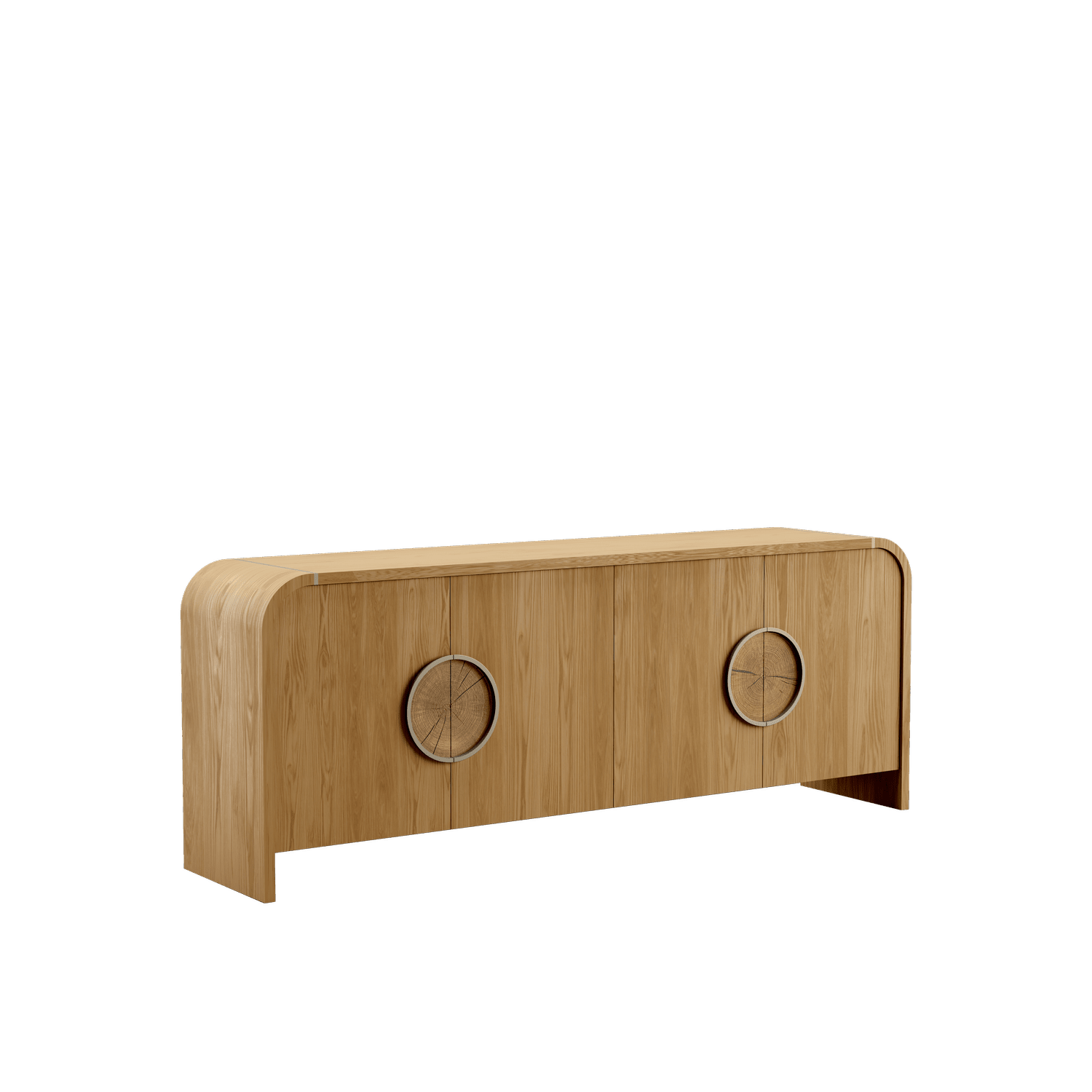 Milano Sideboard, Oak — NORD ARIN by Nordarin Prod Com