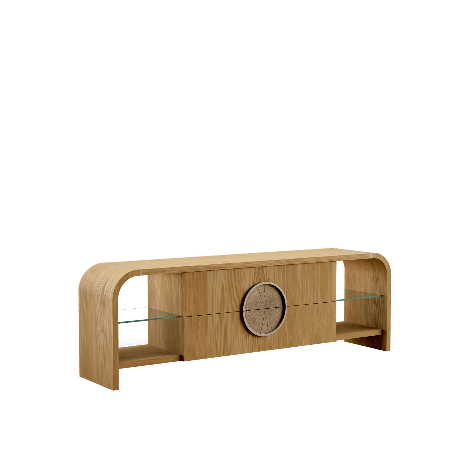 Milano TV Cabinet, Oak — NORD ARIN by Nordarin Prod Com