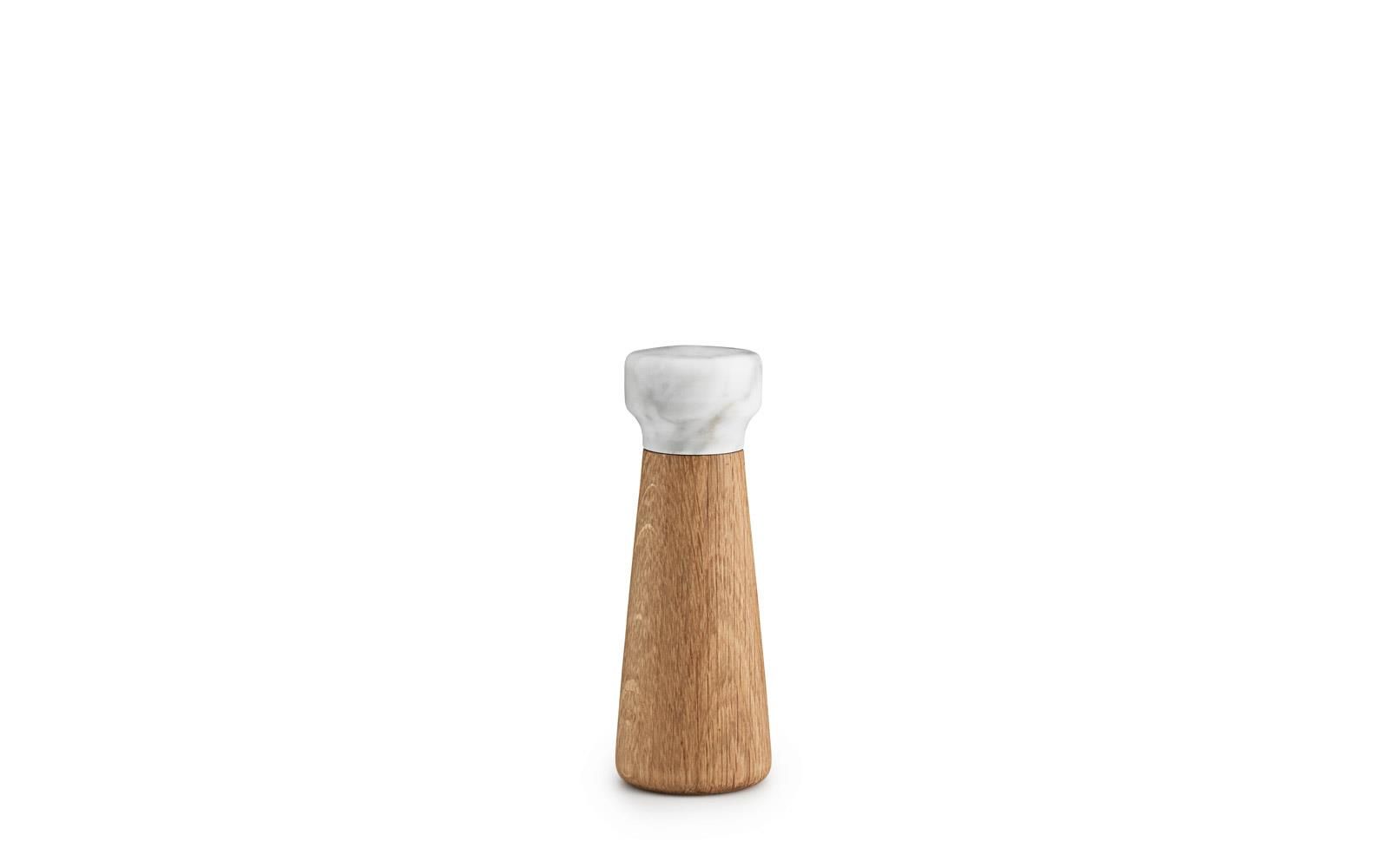 Craft Salt Mill Small Oak/White by Normann Copenhagen