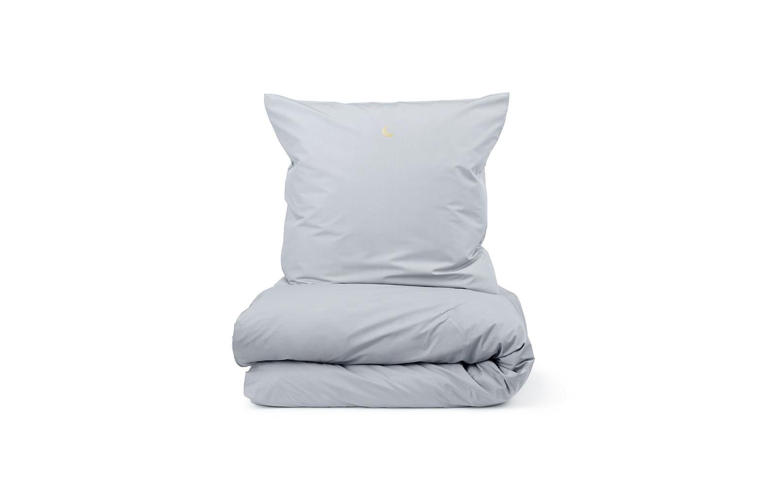 Snooze Bed Linen 140x220 Dreamy Moon Cloudy Grey by Normann Copenhagen