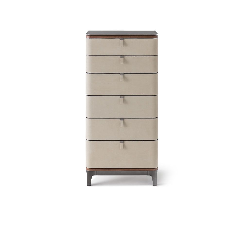EMPIRE PM4094 - Walnut chest of drawers by OAK
