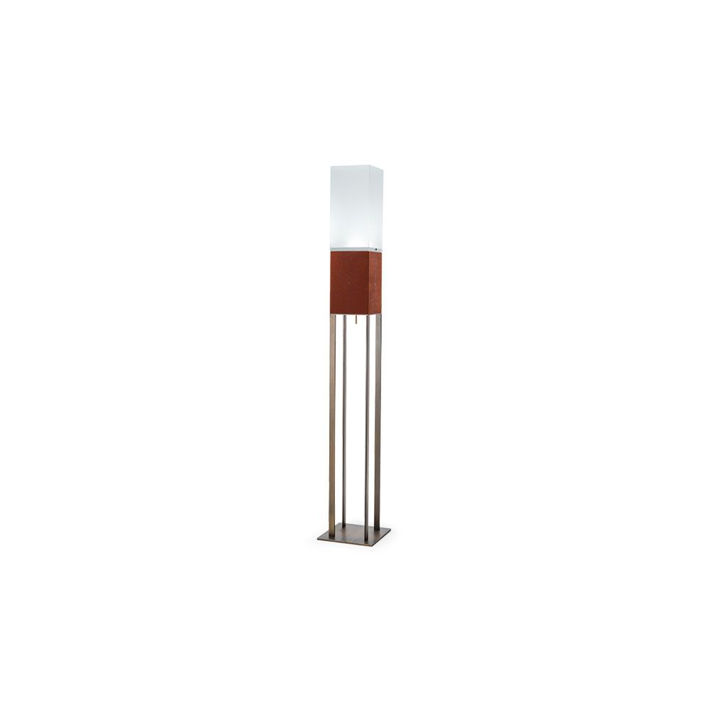 LITTA SC5005 - LED leather floor lamp by OAK