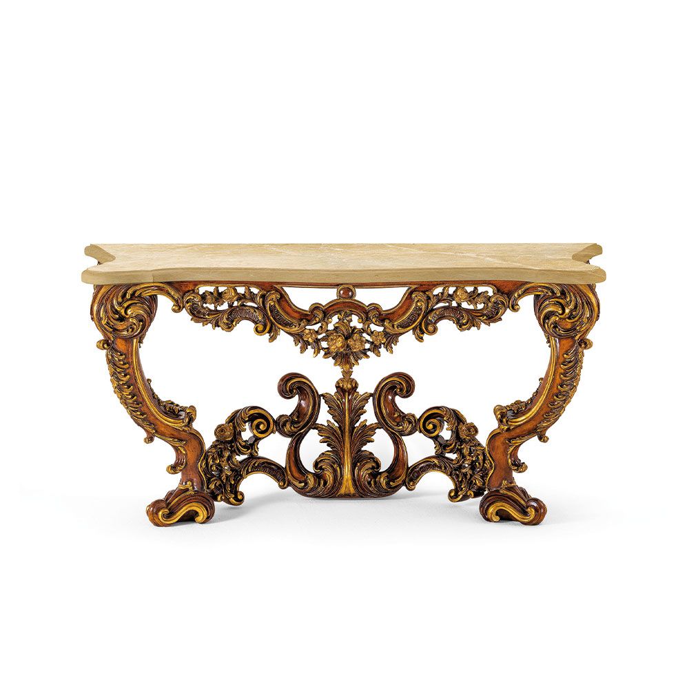 MG 5280/1 - Classic style rectangular marble console table by OAK