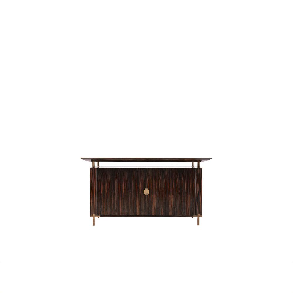 SC3006 - Low wooden office storage unit by OAK