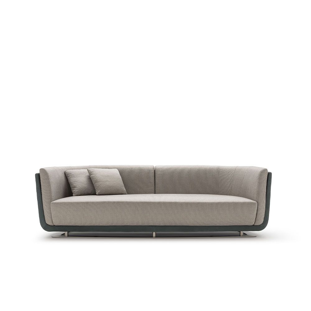 SOLOMON PM4060/230 - 3 seater fabric sofa by OAK