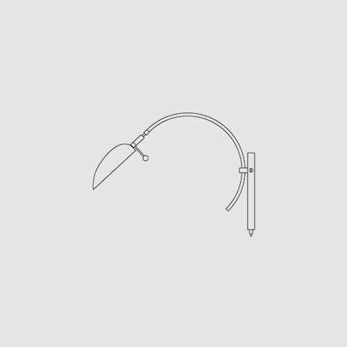 scorpion wall light by OCHRE