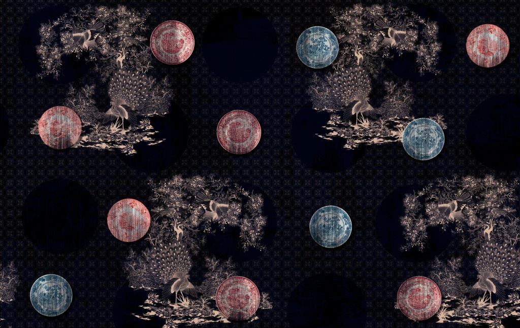 China Plates Blue by Officinarkitettura®