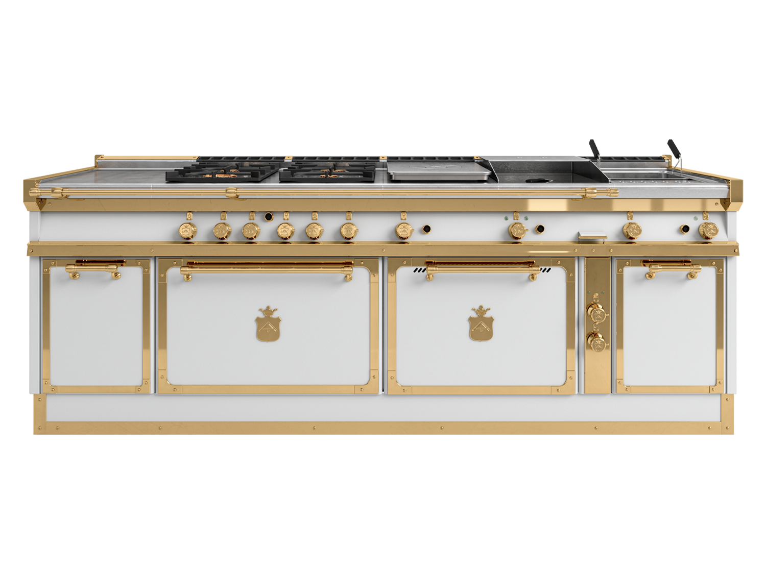 248cm Professional Cooking Block by Officine Gullo srl