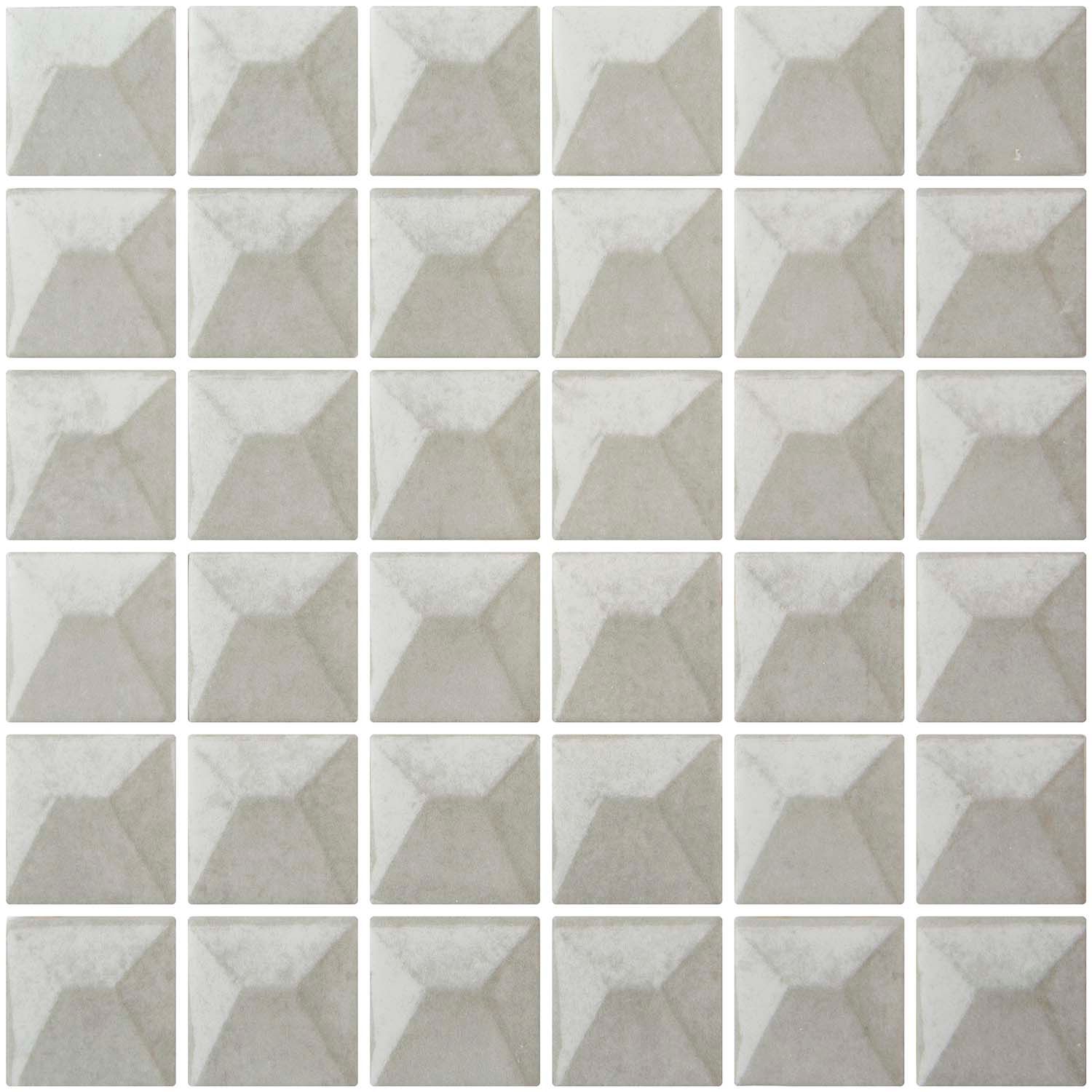 Mosaico tridimensional Penta Pyramid Nusa Matte de ONIX by ONIX​