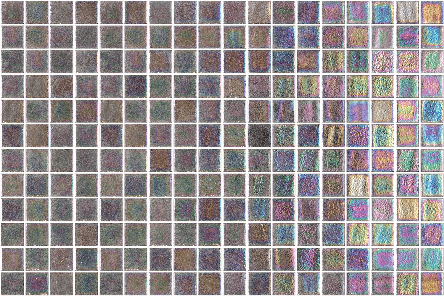 Opalescent Negro - Mosaico Vítreo de ONIX by ONIX​