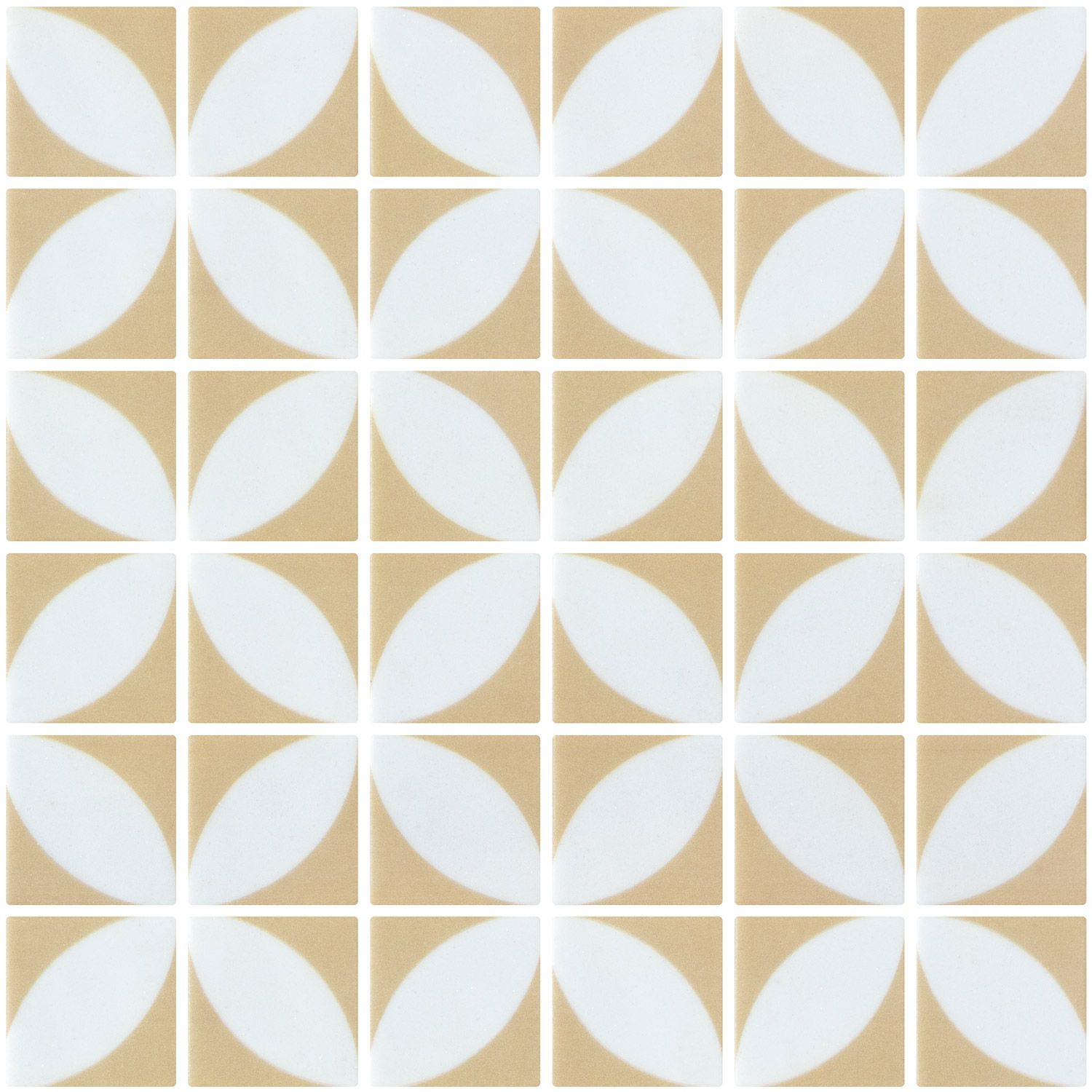 Penta Azalea Vanilla Matte - Mosaico Vítreo de ONIX by ONIX​