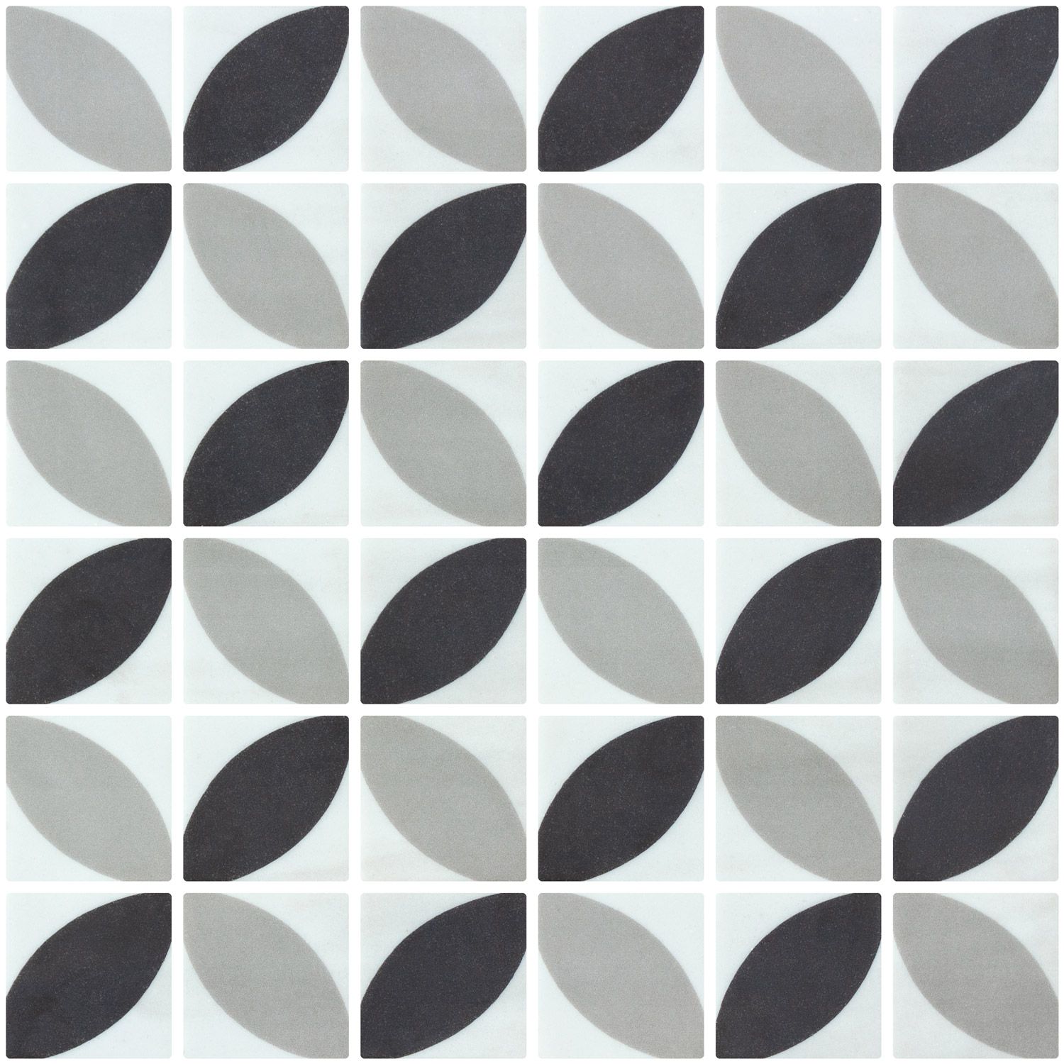 Penta Dahlia Mix Black Matte - Mosaico Vítreo de ONIX by ONIX​