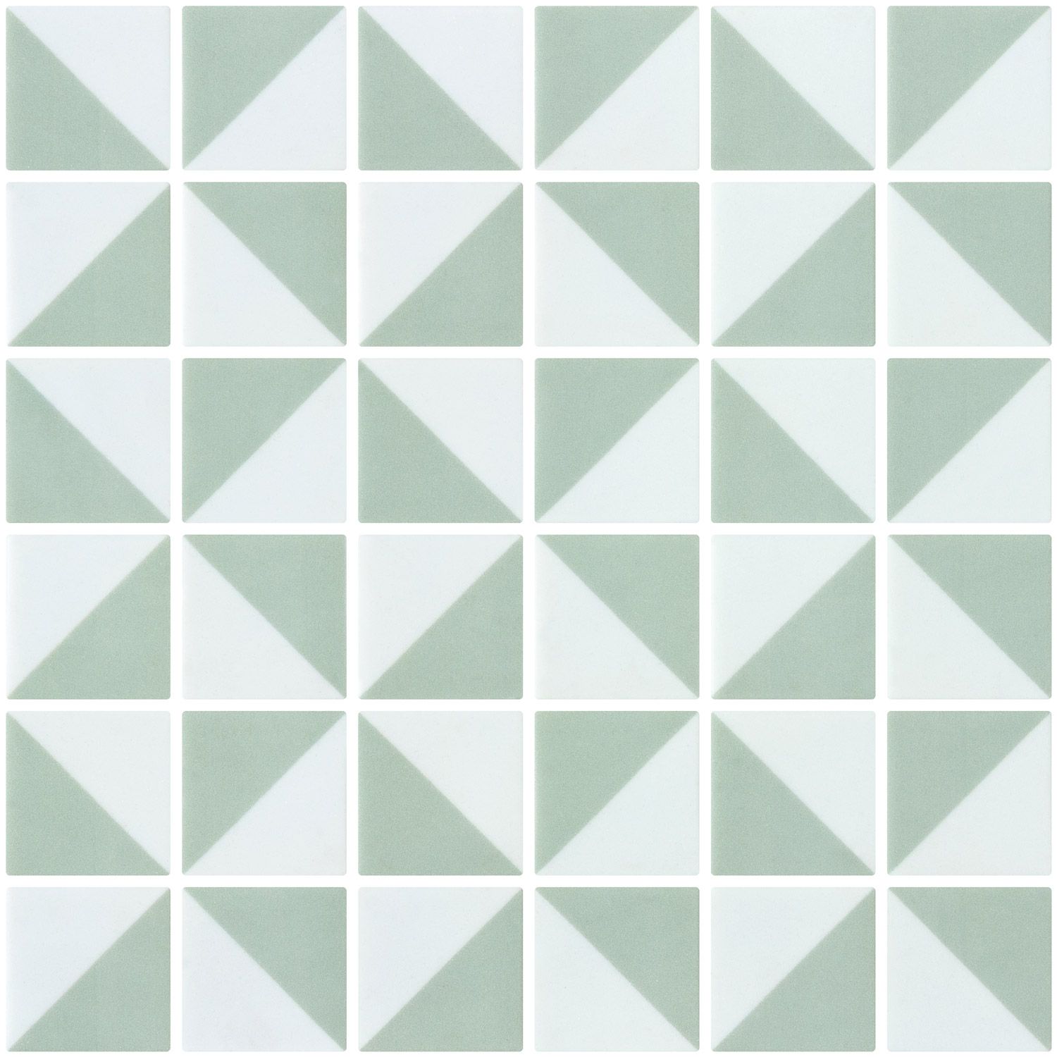 Penta Origami Sage Green Matte - Mosaico Vítreo de ONIX by ONIX​