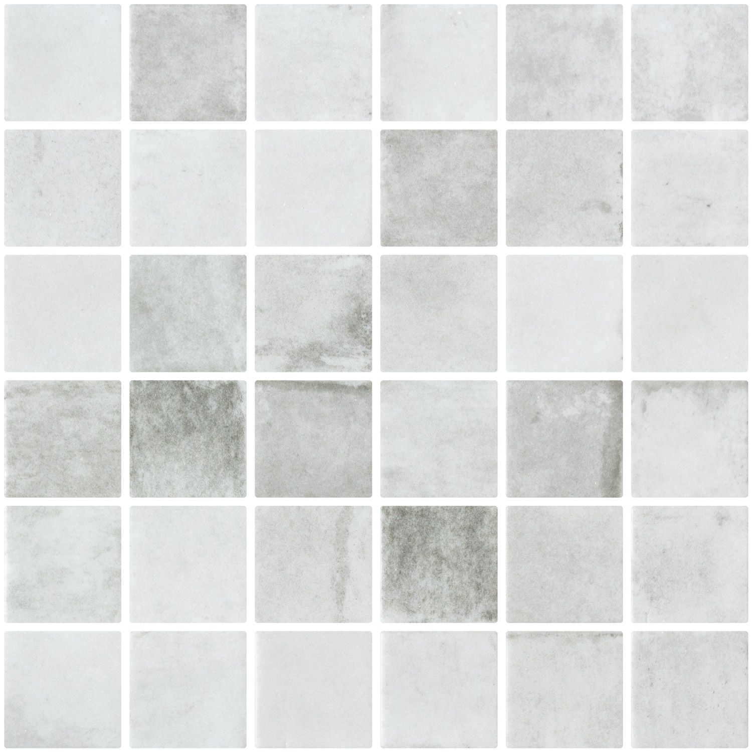 Penta Shabby Grey Matte - Glass Mosaic by ONIX. by ONIX​