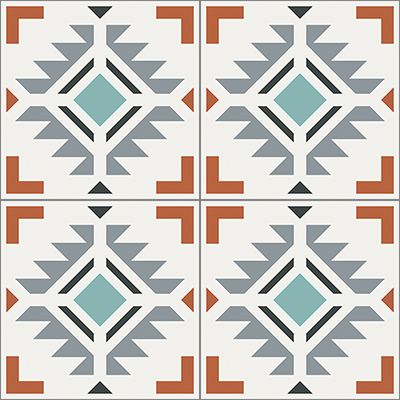 Cean Cement Tile by Original Mission Tile