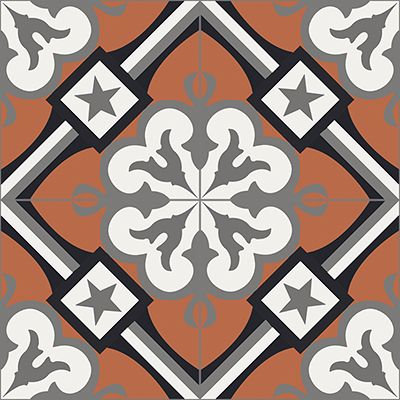 Champagne Cement Tile by Original Mission Tile