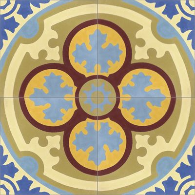 Philadelphia 06 Cement Tile by Original Mission Tile