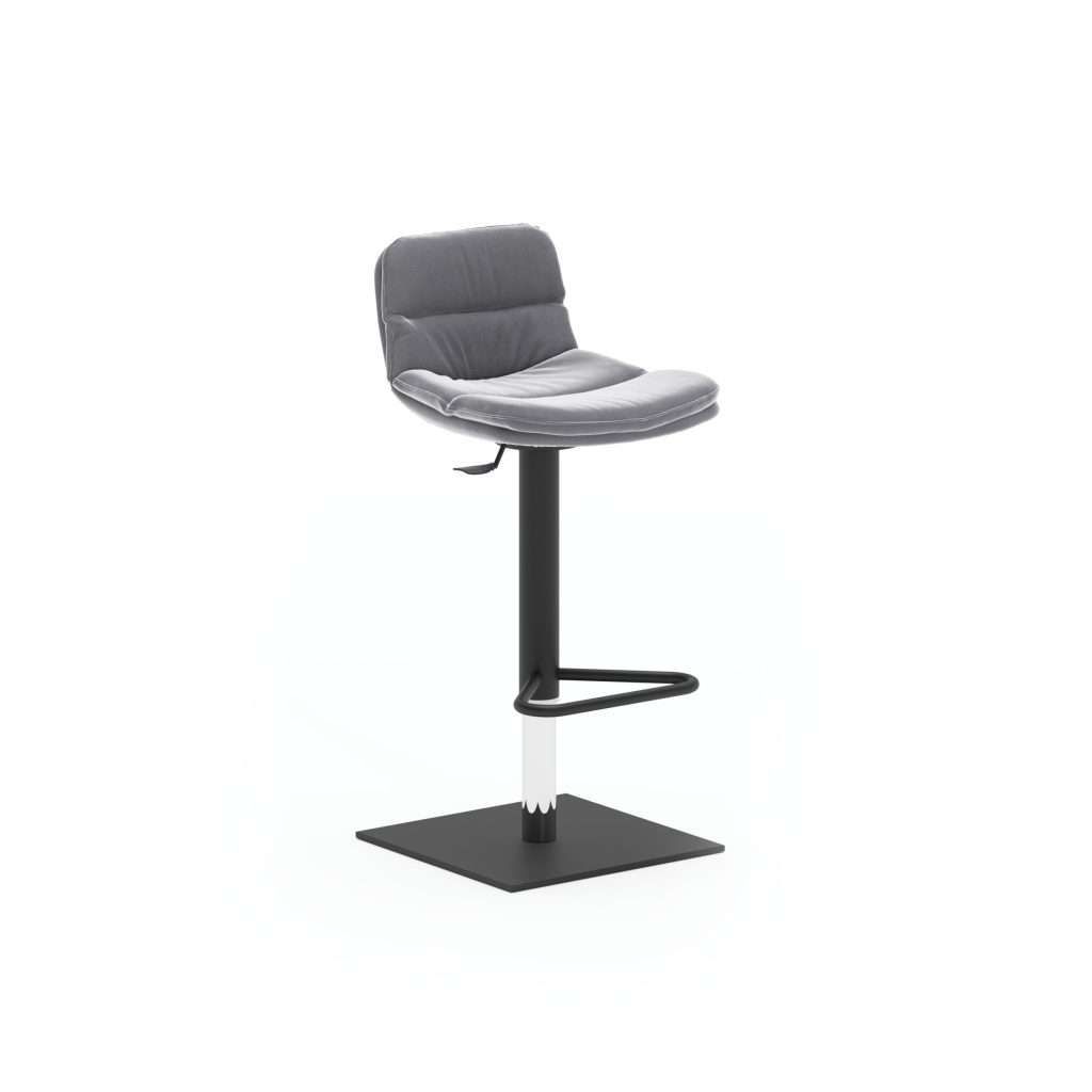 Adjustable Barstool Morris by Ozzio Italia
