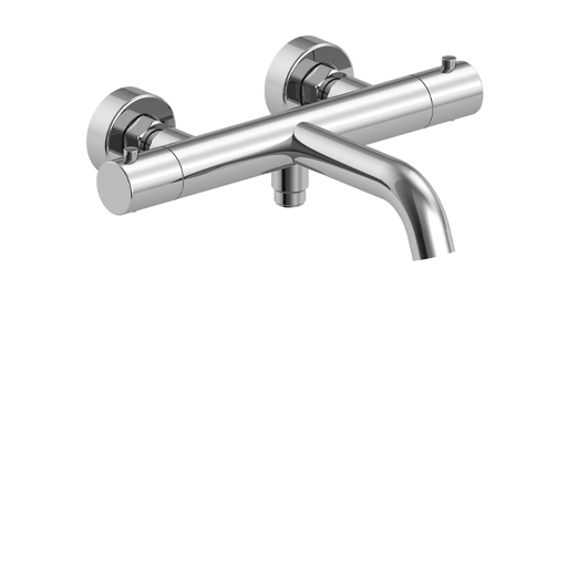 S304 Thermostatic Bath-shower Mixer without Shower Kit 3S..111TH by Paini spa Rubinetterie