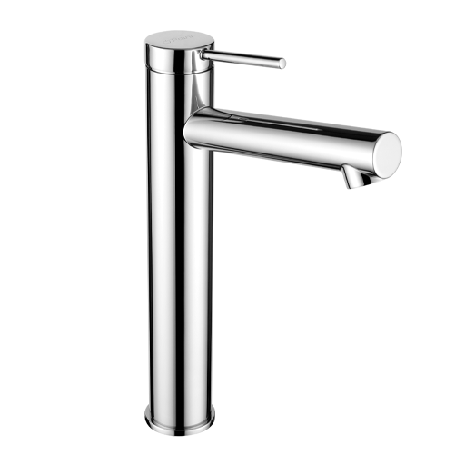 S304 Single-lever Basin Mixer, High Mode, 1”1/4 Click Clack Waste 3S..211LLSR by Paini spa Rubinetterie