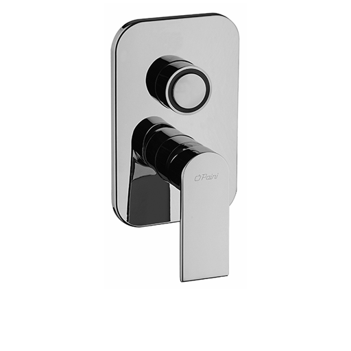 Ghibli Built-in Mixer, 2-way Push Button Diverter Valve 44..691B by Paini spa Rubinetterie