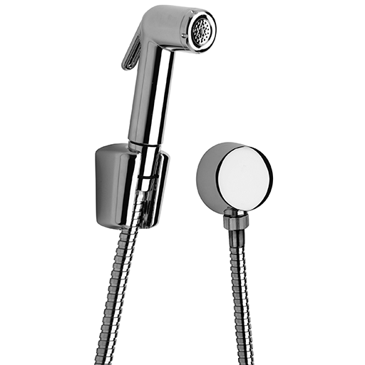 Hygienic Abs Shower Set with Water Outlet and Cm 100 Flexible Hose 51CR133IG2 by Paini spa Rubinetterie