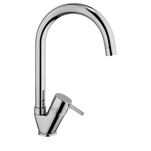 Single-lever Kitchen Mixer with Swivel Tube Spout 78..570P by Paini spa Rubinetterie