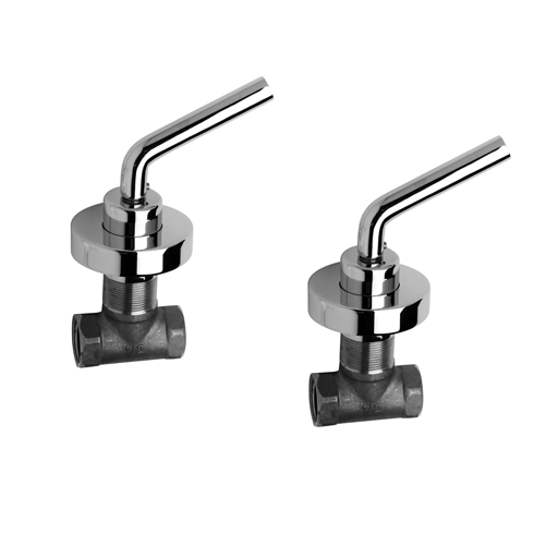 Pixel New 1/2” Stop Valves, Two Pieces Set 81..400NEW by Paini spa Rubinetterie